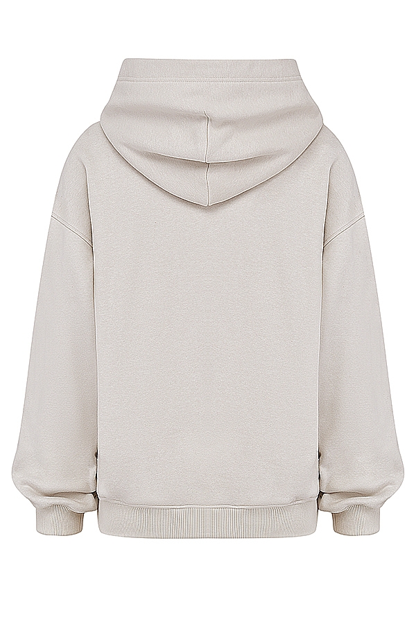 cloud zip through hoodie