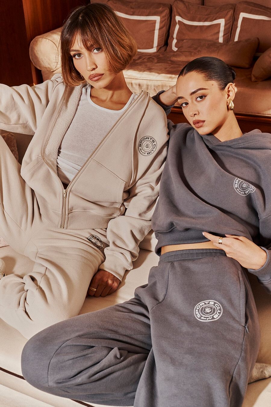 schiefergrauer hoodie