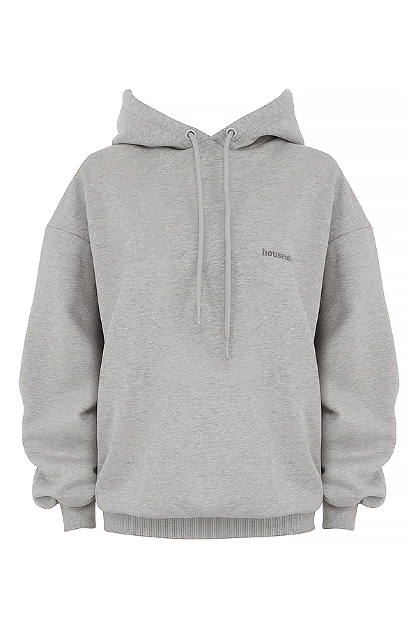 hellgrauer oversize-hoodie
