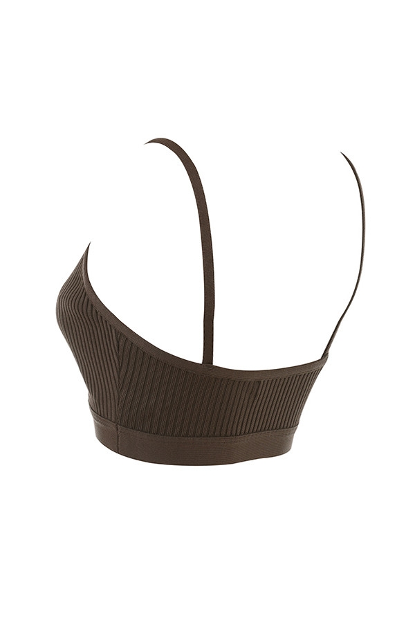 brauner verband-bralette