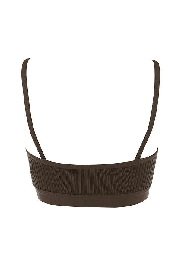 brauner verband-bralette