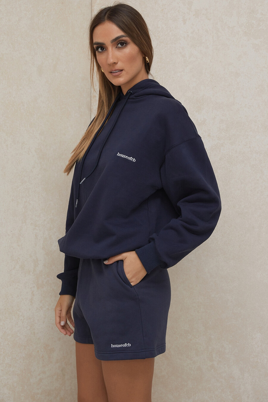 marineblauer oversize-hoodie