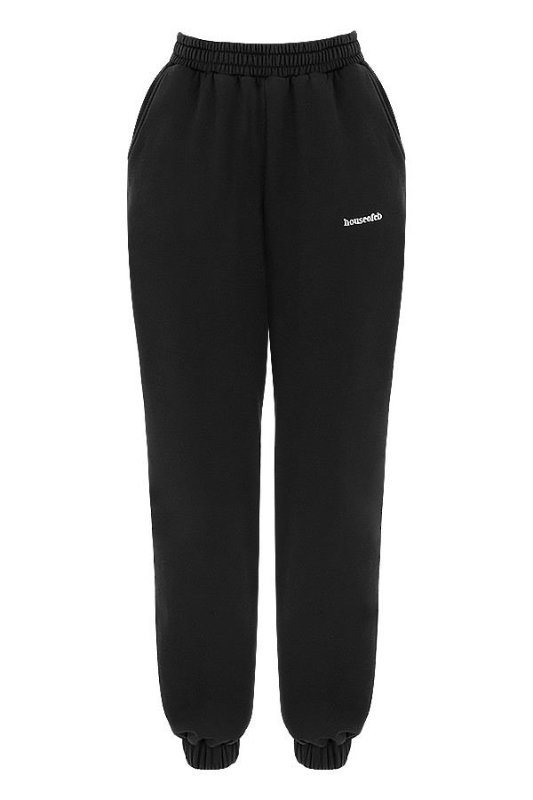 jogginghose mit fleece-rücken