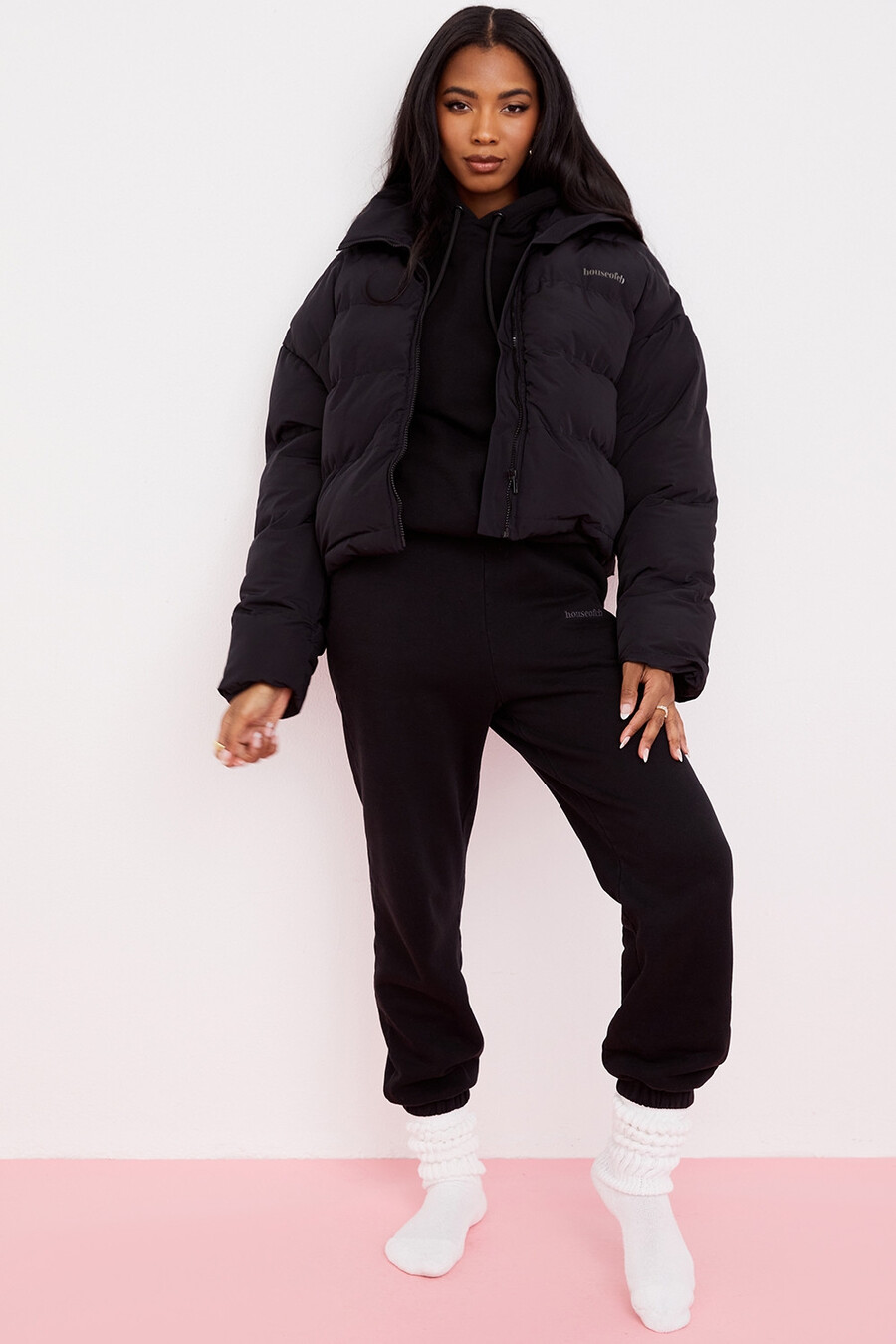 jogginghose mit fleece-rücken