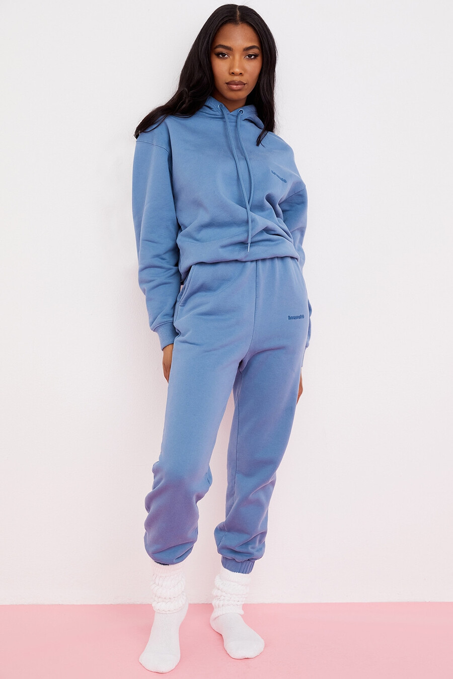 azure fleece back jogginghose