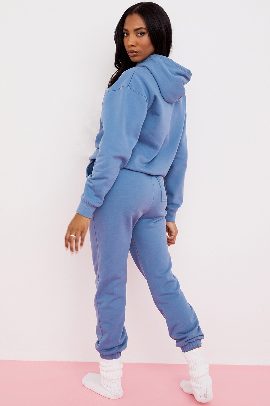 azure fleece back jogginghose
