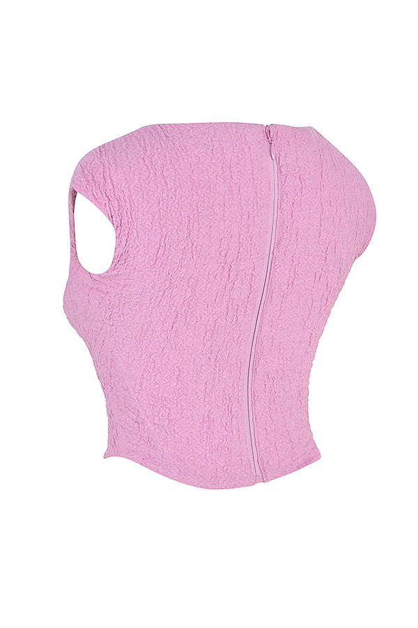 rosa cutout-korsett