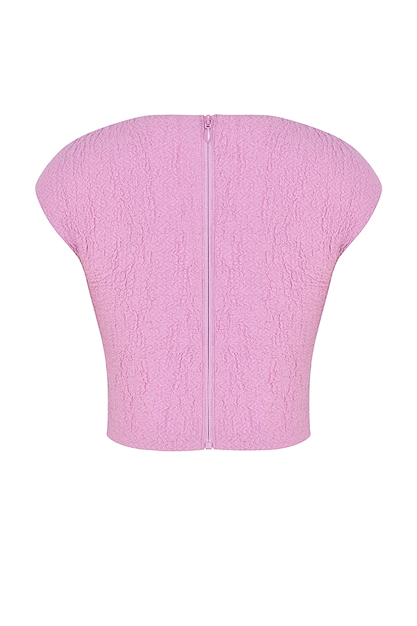 rosa cutout-korsett