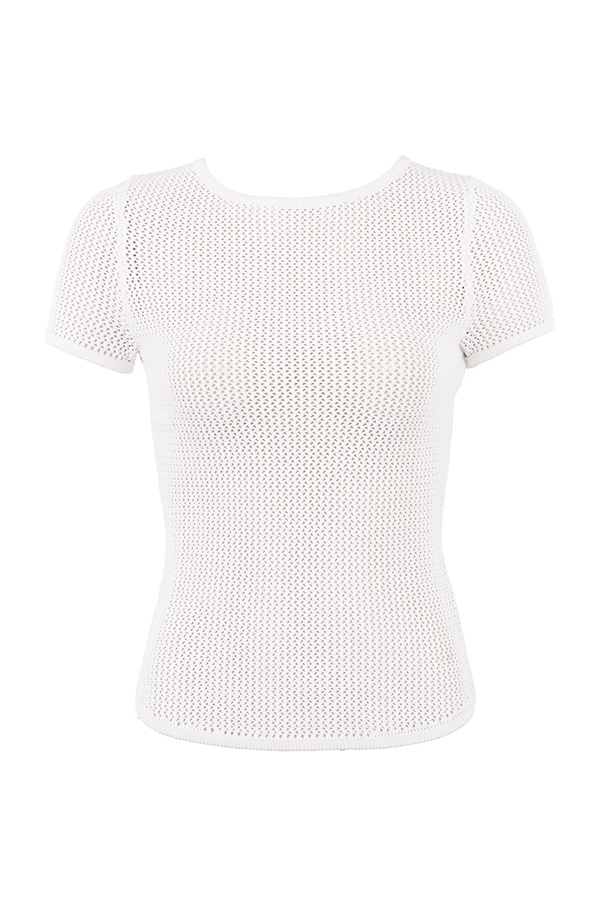 weißes stricktop