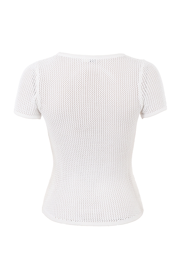 weißes stricktop