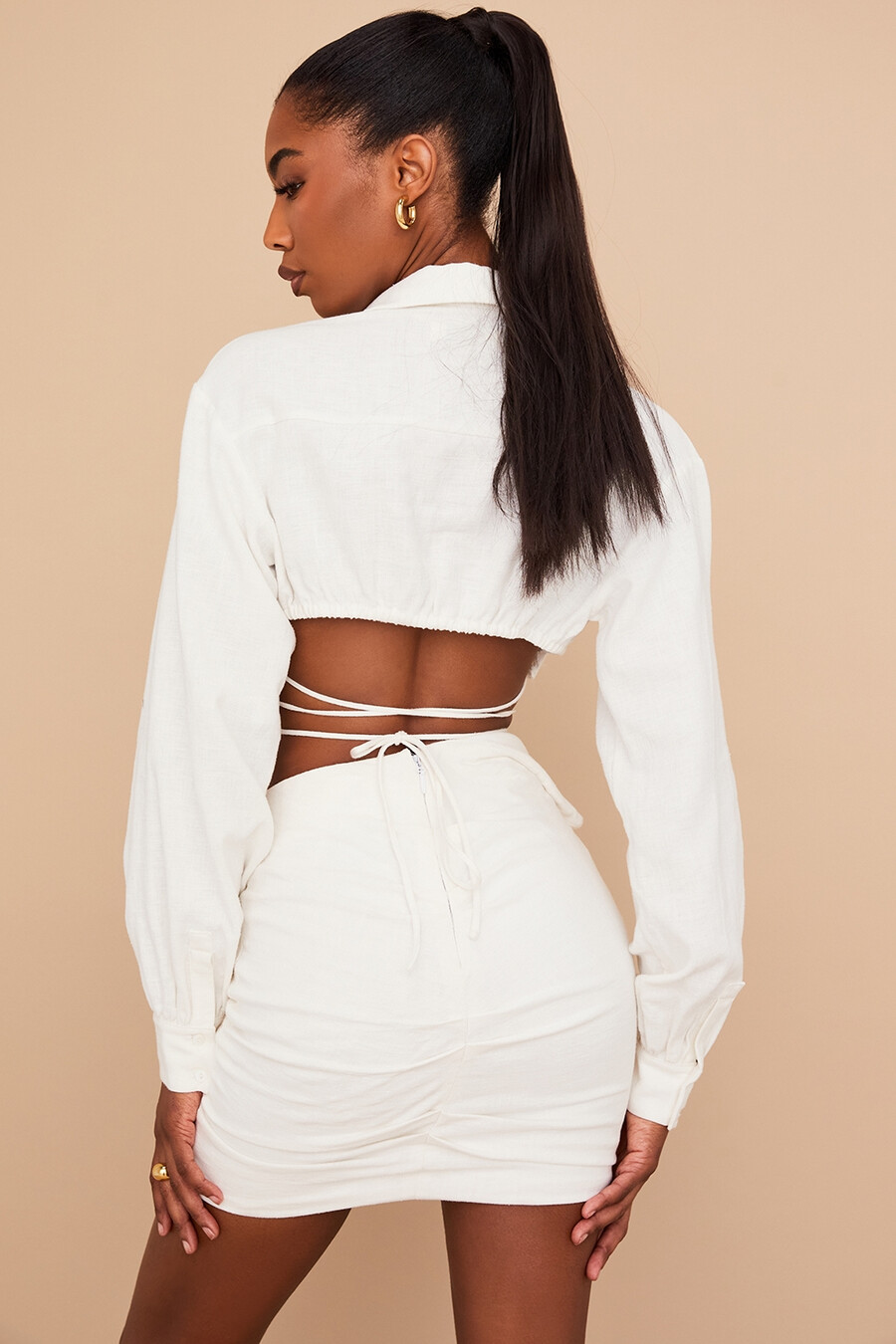 off-white wickel-crop-shirt